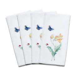 Butterfly Meadow Garden Dinner Napkins, Set of 4
