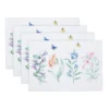 Butterfly Meadow Garden Placemats, Set of 4