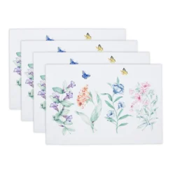 Butterfly Meadow Garden Placemats, Set of 4