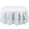Butterfly Meadow Garden 70x70 Round Tablecloth