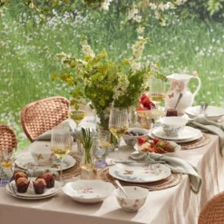 Butterfly Meadow Herbs 12-Piece Dinnerware Set