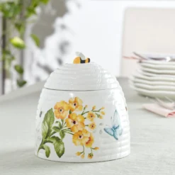 Butterfly Meadow Honeycomb Candy Jar