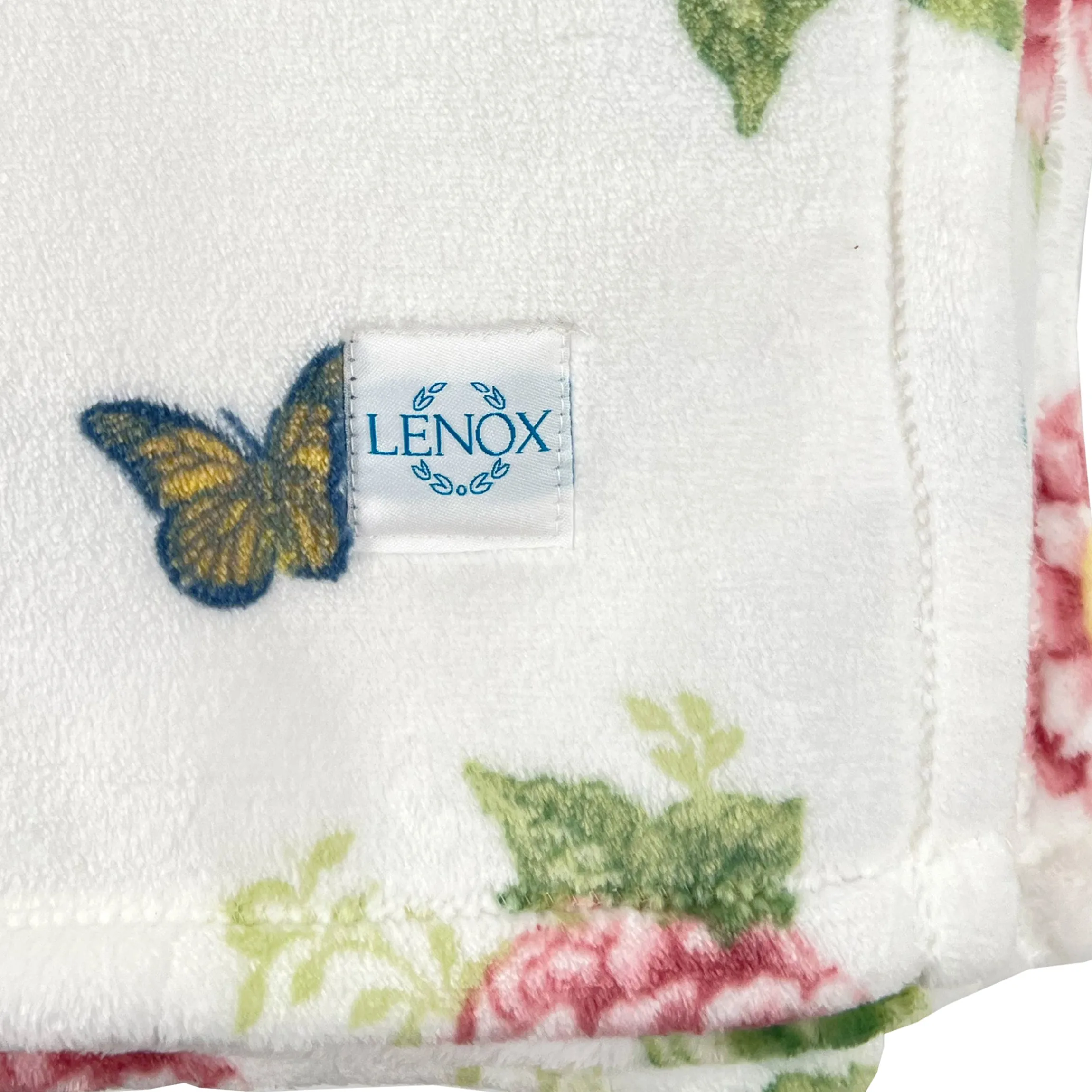 Butterfly Meadow Hydrangea Throw Blanket