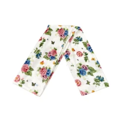 Butterfly Meadow Hydrangea Throw Blanket
