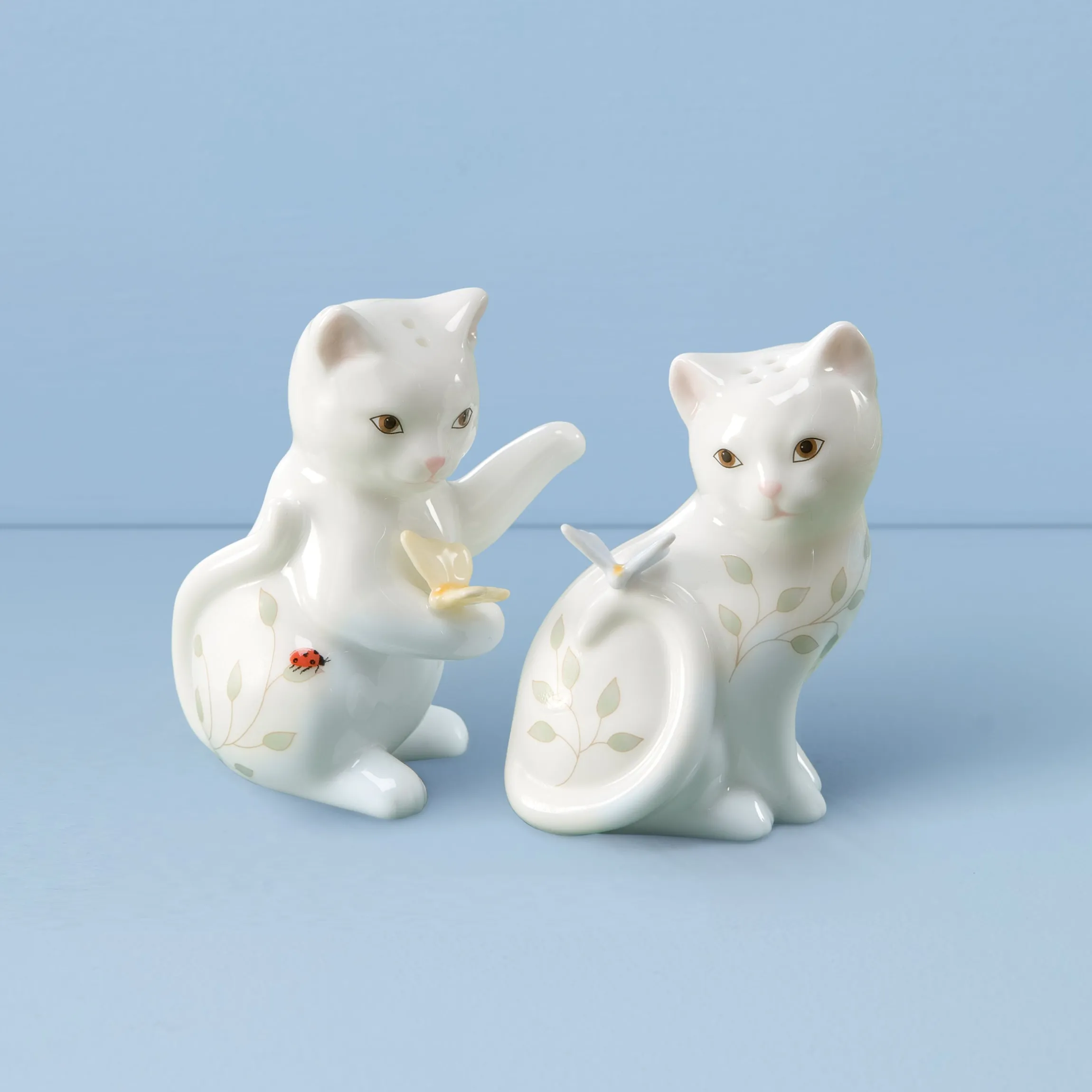 Butterfly Meadow Kitten Salt & Pepper