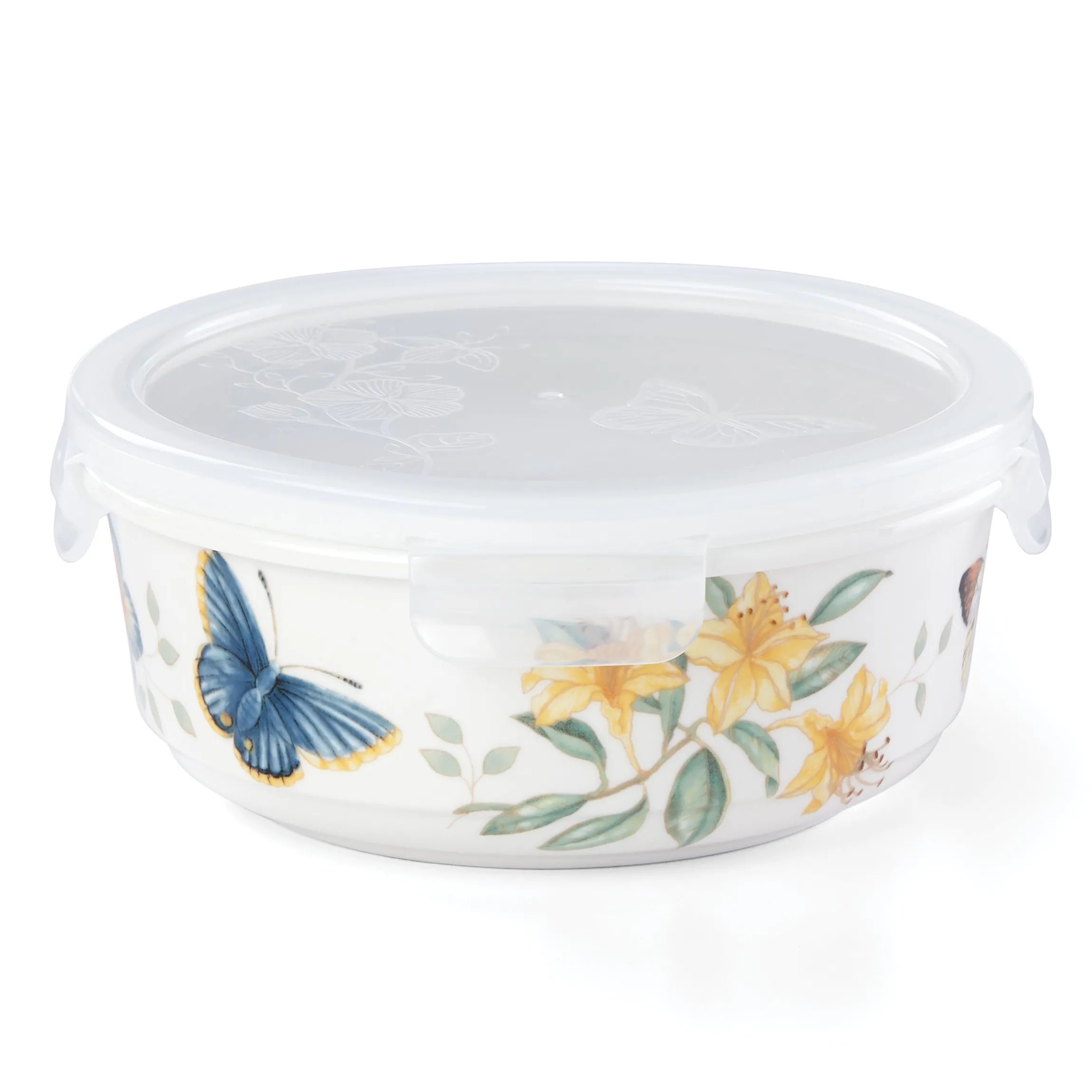 Butterfly Meadow Large Round Container
