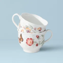 Butterfly Meadow Latte Mugs, Set of 2