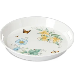 Butterfly Meadow Melamine Round Tray