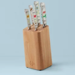 Butterfly Meadow 6-Piece Cutlery Block Set