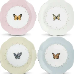 Butterfly Meadow 4-Piece Dessert Set