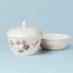 Butterfly Meadow 3-Piece Stackable Bowl Set