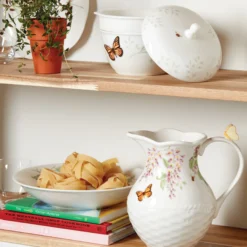 Butterfly Meadow 3-Piece Stackable Bowl Set