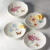 Butterfly Meadow 6-Piece Tidbit Plate Set