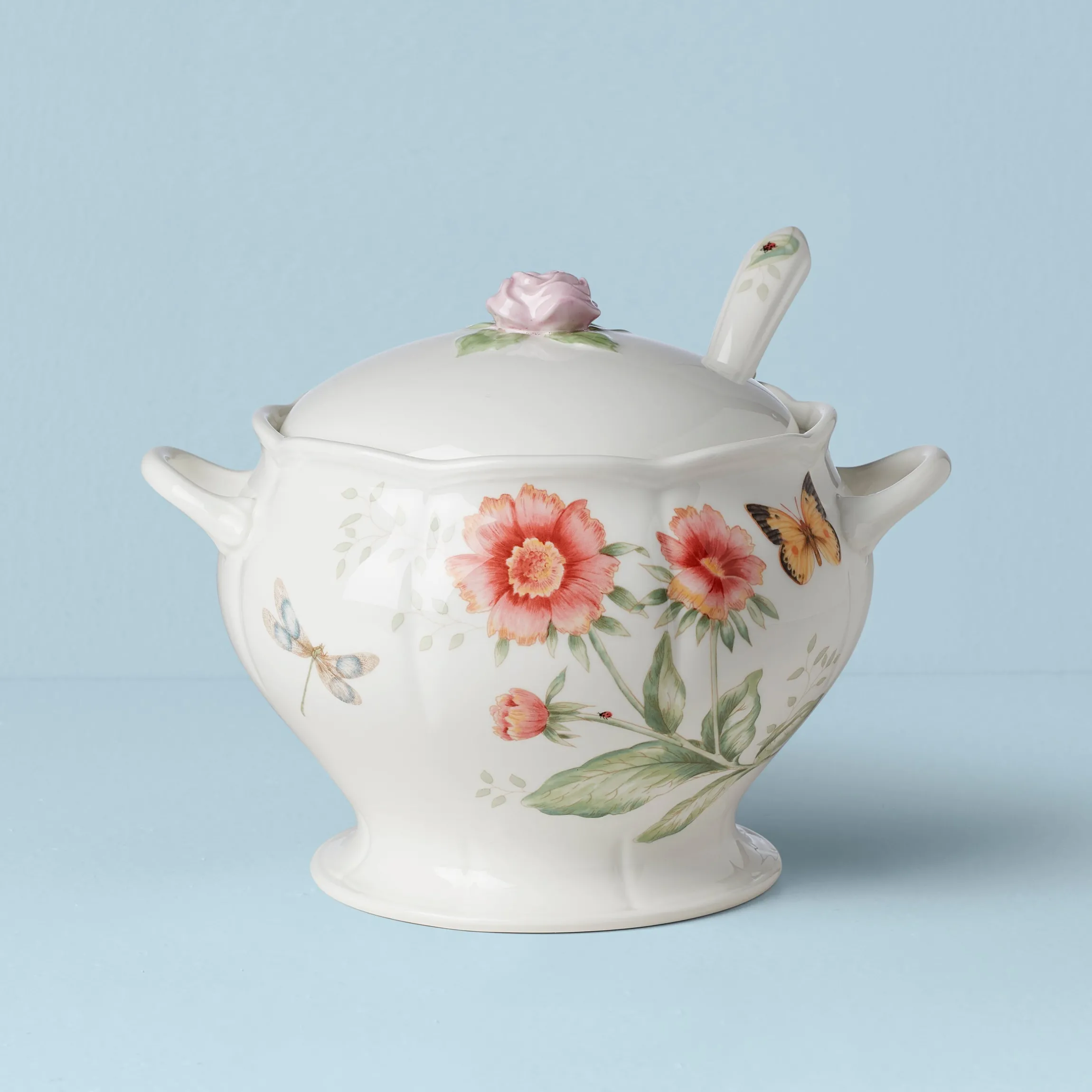 Butterfly Meadow 2-Piece Tureen & Ladle Set