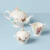 Butterfly Meadow Pink Ombre 5-Piece Tea Set