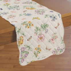 Butterfly Meadow Quilted 14x70 Table Runner