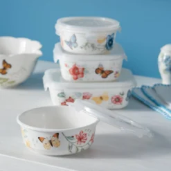 Butterfly Meadow Rectangle Container