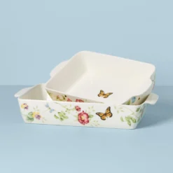 Butterfly Meadow Rectangular Baker 2-Piece Set