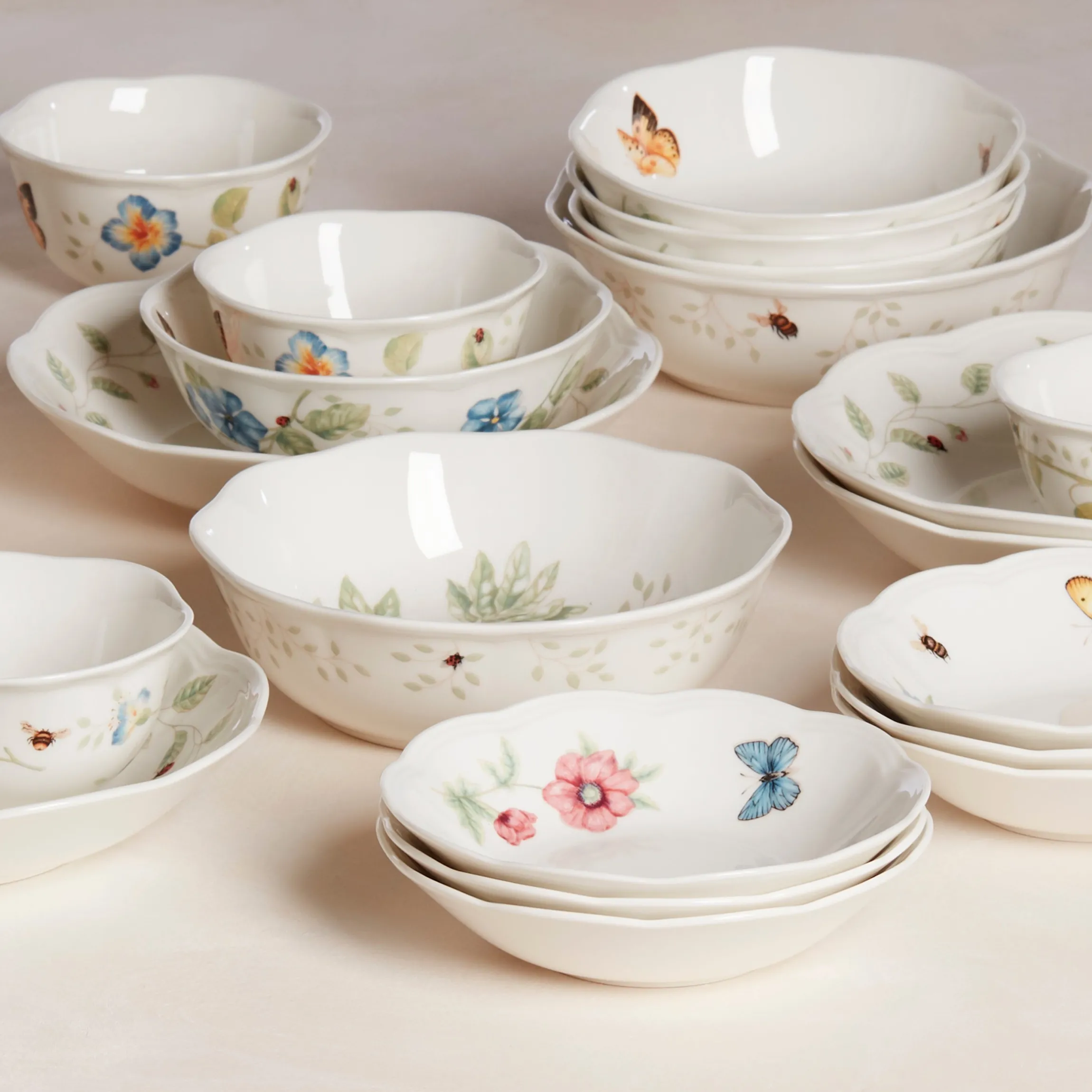 Butterfly Meadow Soup Bowl