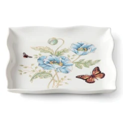 Butterfly Meadow Square Dish