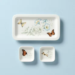 Butterfly Meadow Sushi Plate & Bowls