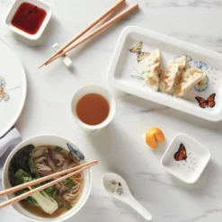Butterfly Meadow Sushi Plate & Bowls