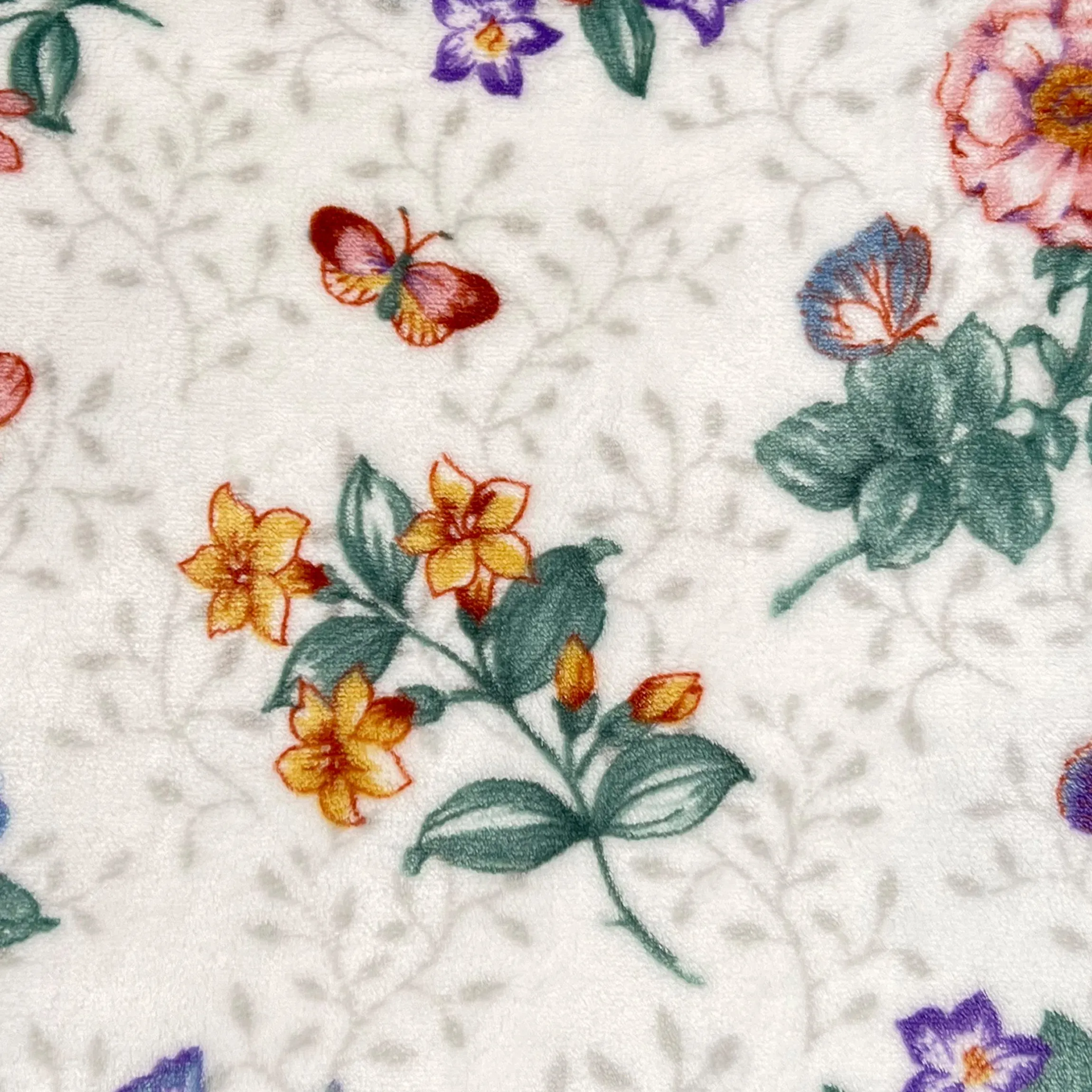 Butterfly Meadow Throw Blanket