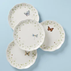 Butterfly Meadow Vines Dinner Plates, Set of 4