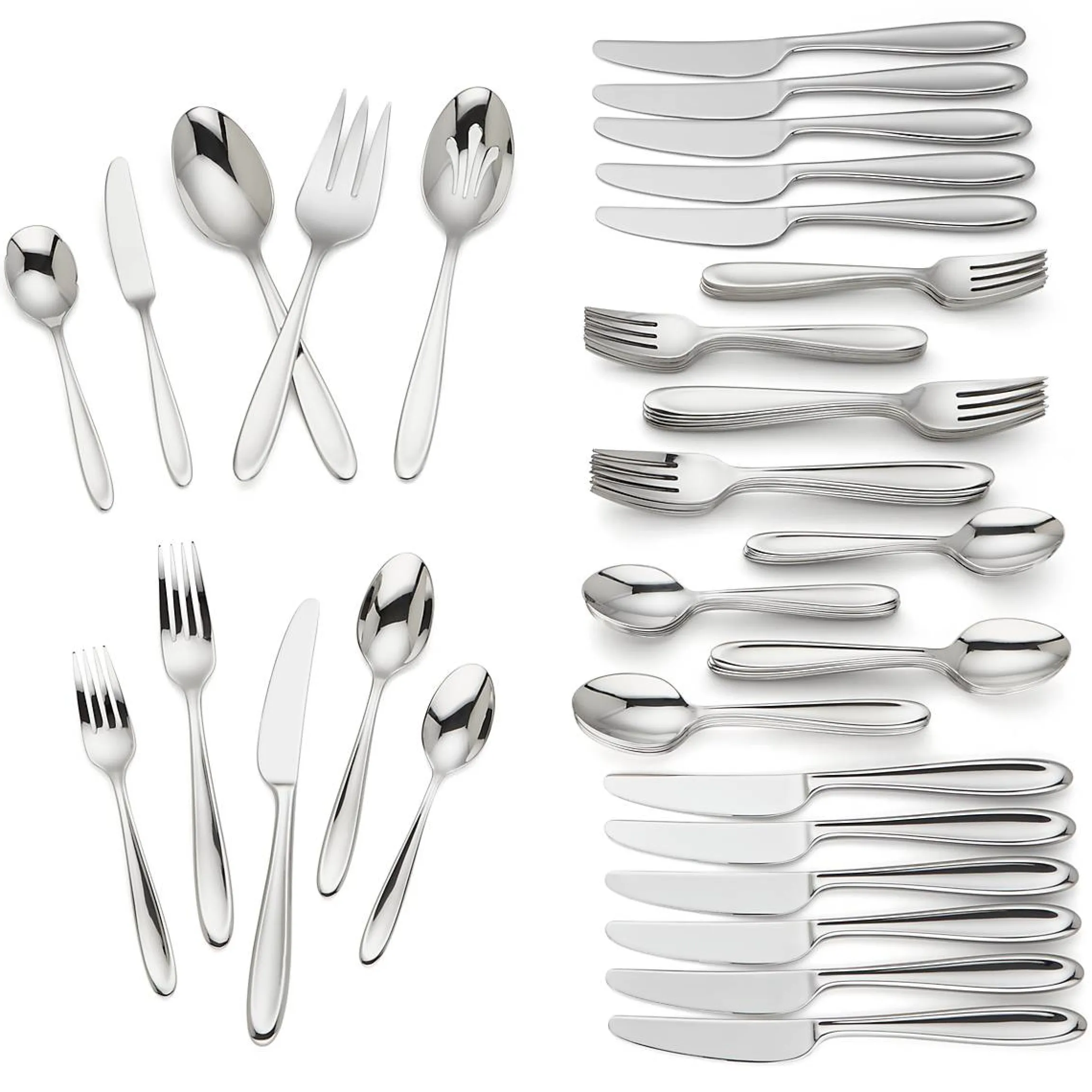 Cantera 65-Piece Flatware Set