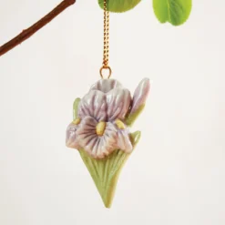 Celebrate Flowers 10-Piece Mini Ornament Set