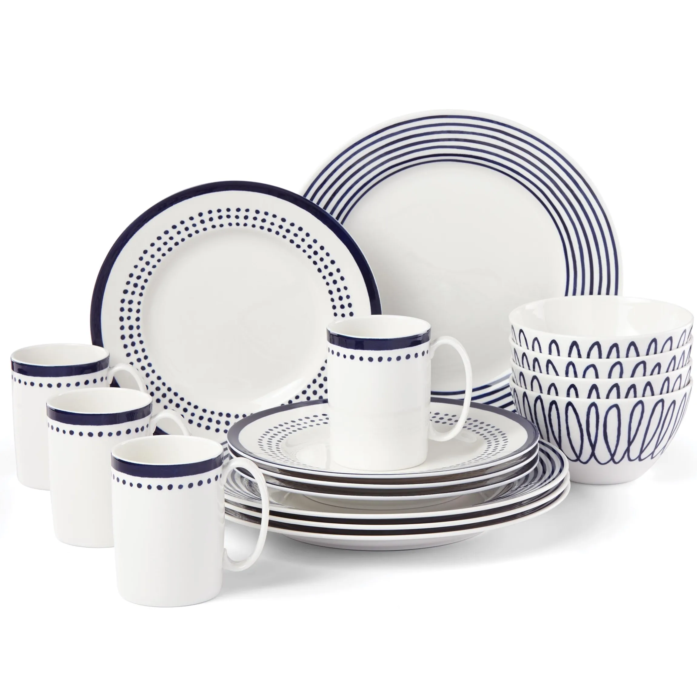Charlotte Street East 16-Piece Dinnerware Set