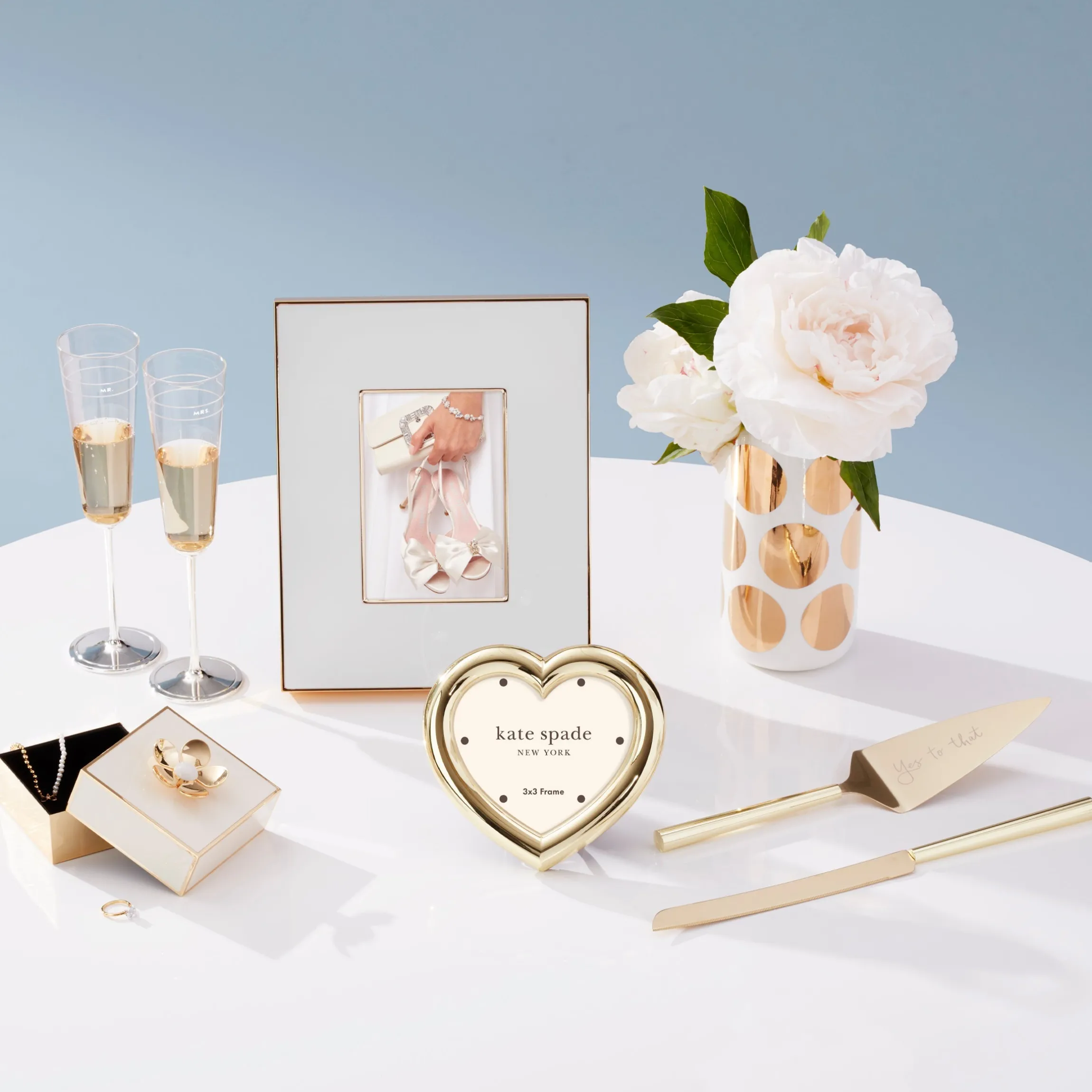Charmed Life Gold Heart Photo Frame