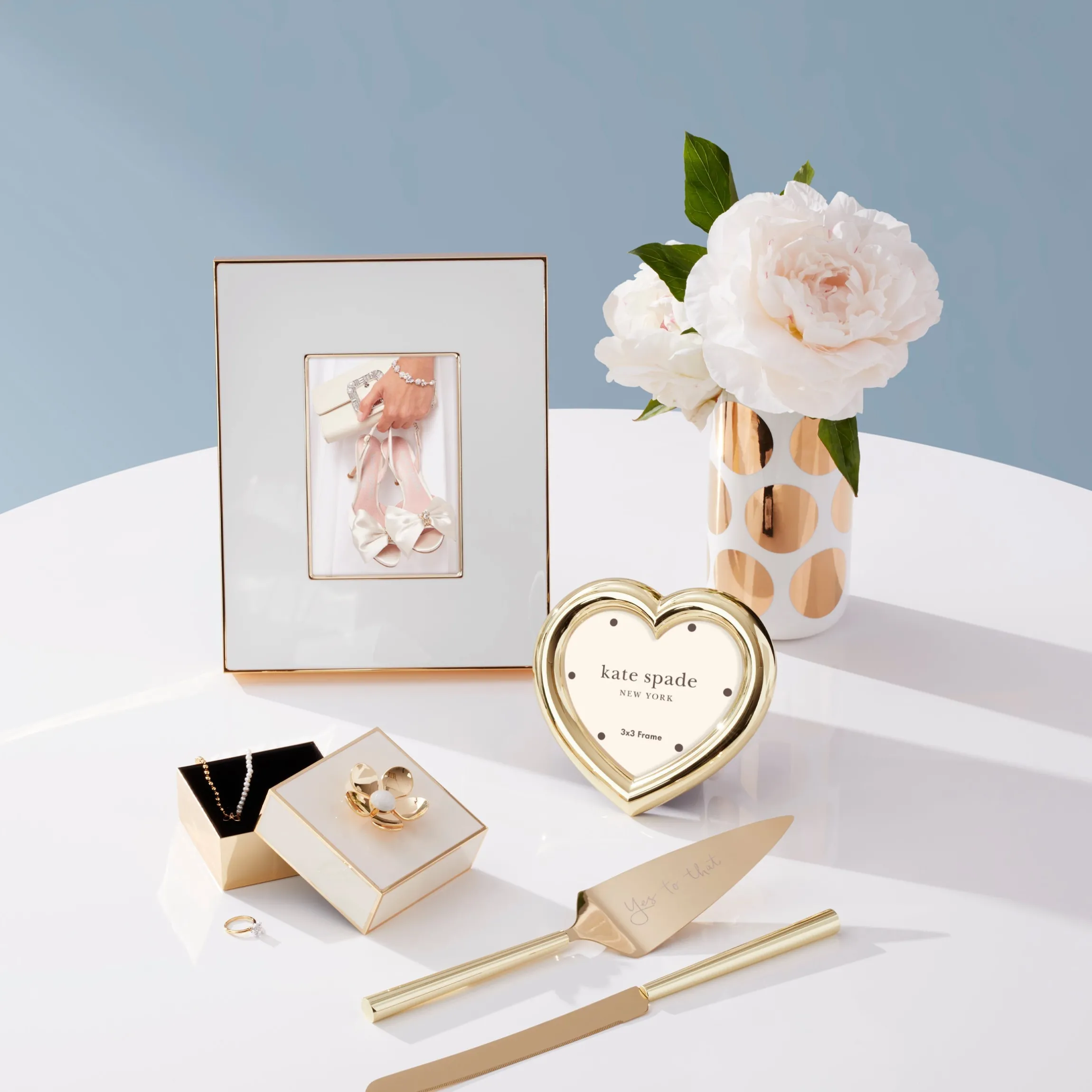 Charmed Life Gold Heart Photo Frame