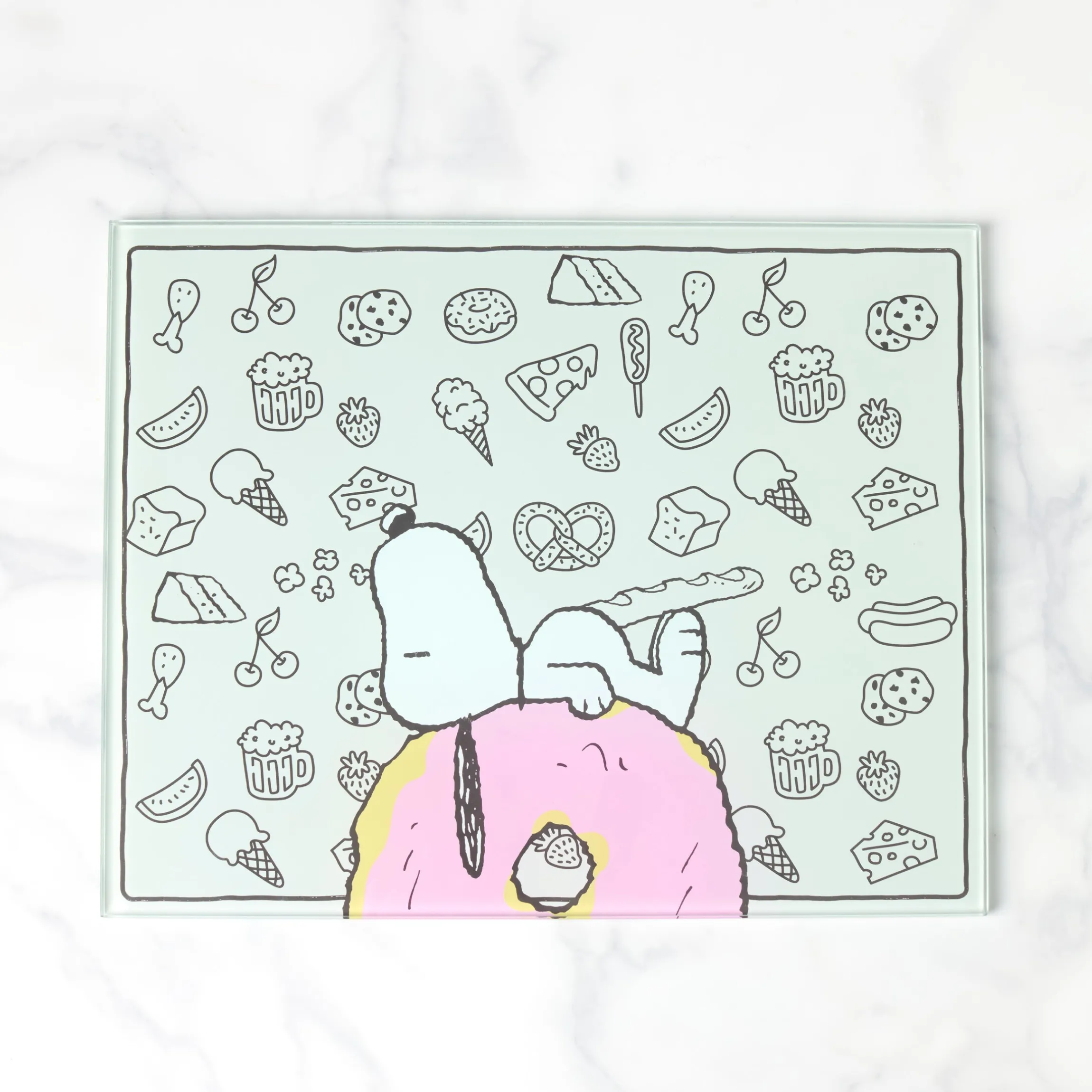 Chef Snoopy Large Prep Board