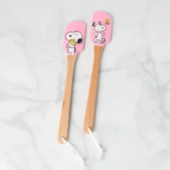 Chef Snoopy Pink Spatulas, Set of 2