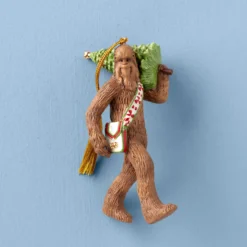 Chewbacca with Christmas Tree Ornament
