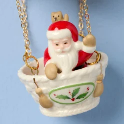 Christmas Hot Air Balloon Ornament