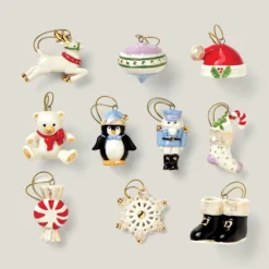 Christmas Memories 10-Piece Mini Ornament Set