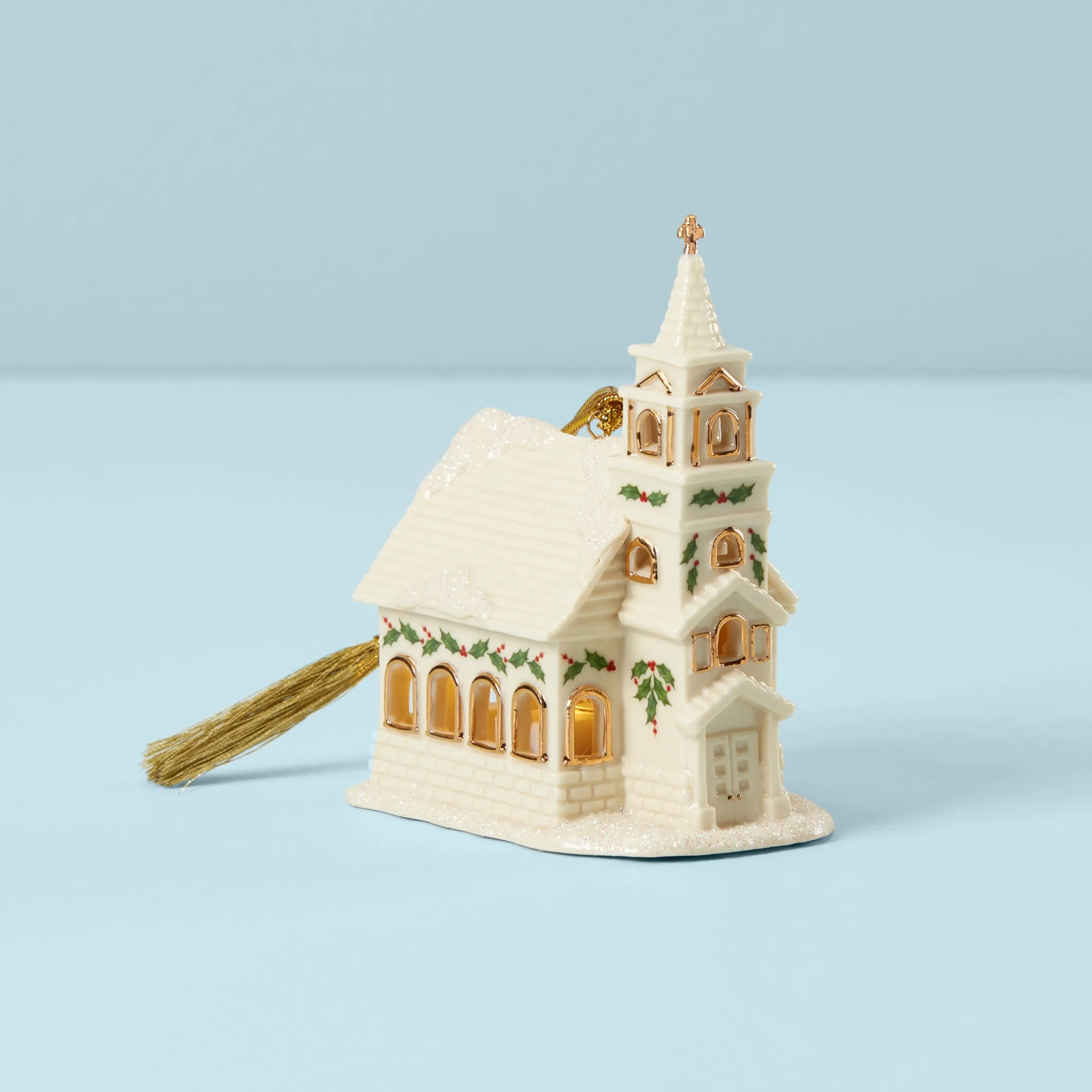Christmas Village™ Church Lighted Ornament
