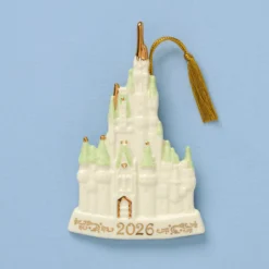 2026 Cinderella Castle Porcelain Ornament