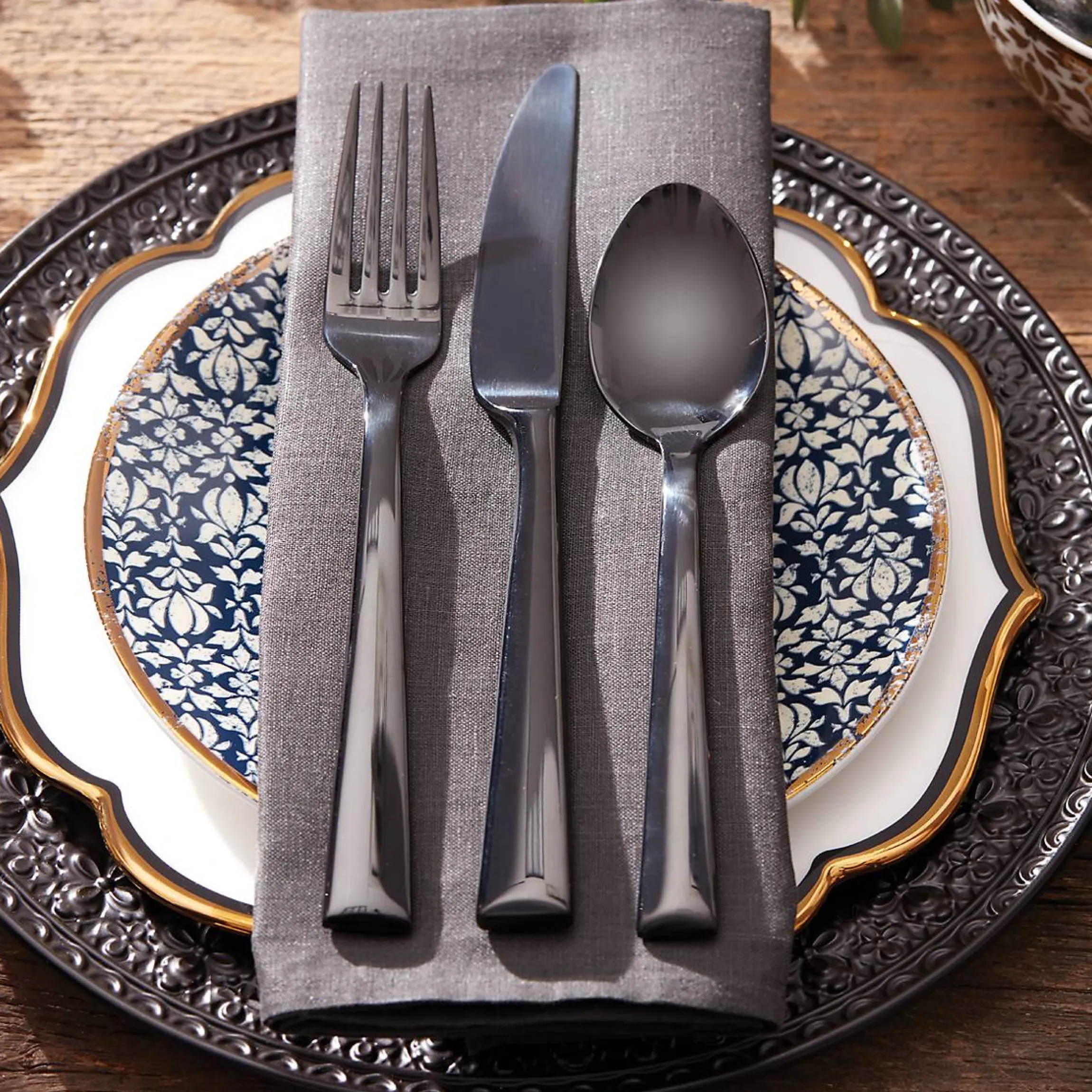 Colebrook Onyx 5-Piece Place Setting