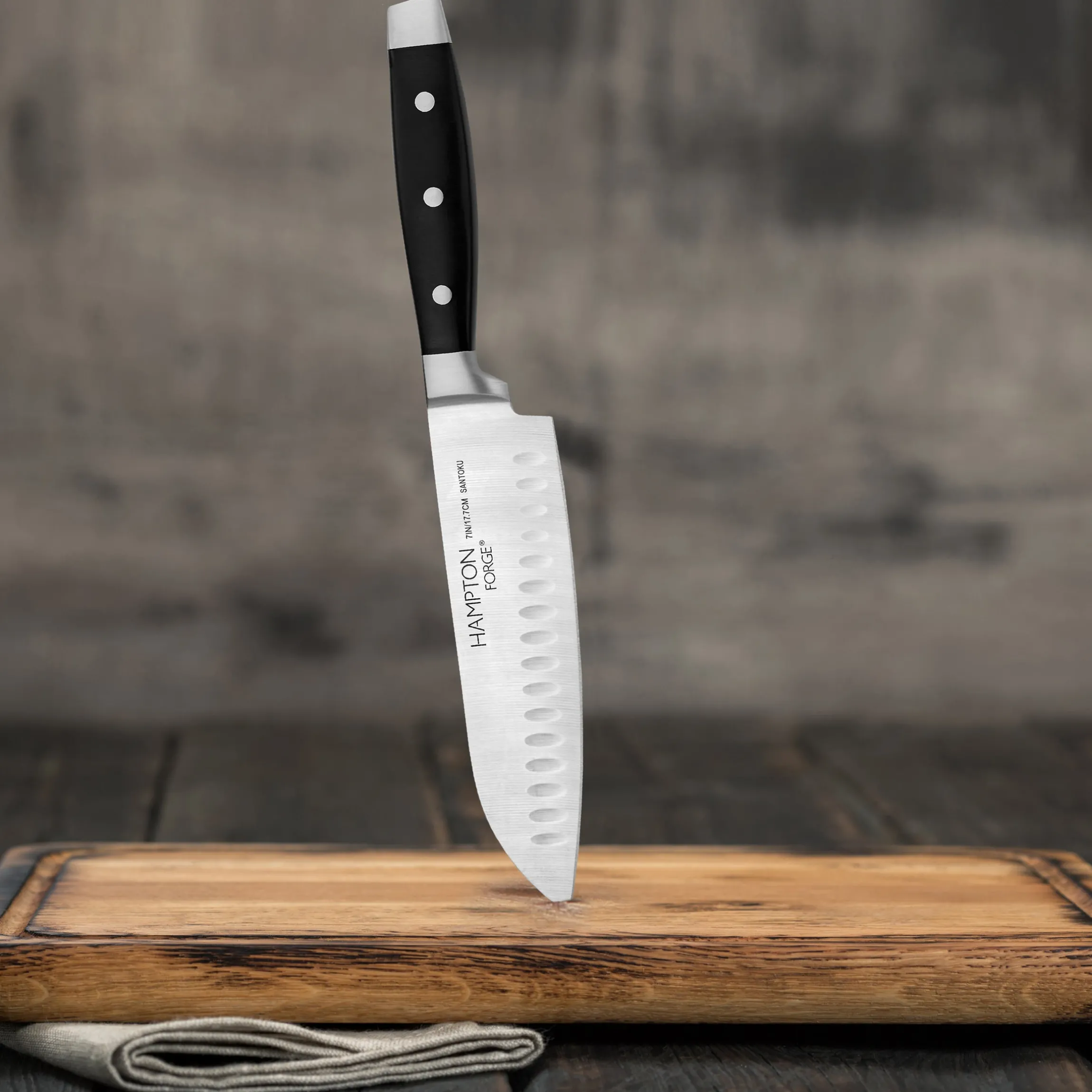 Continental 7" Santoku Knife with Blade Guard