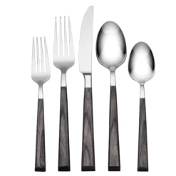 Coronado Charcoal 5-Piece Place Setting