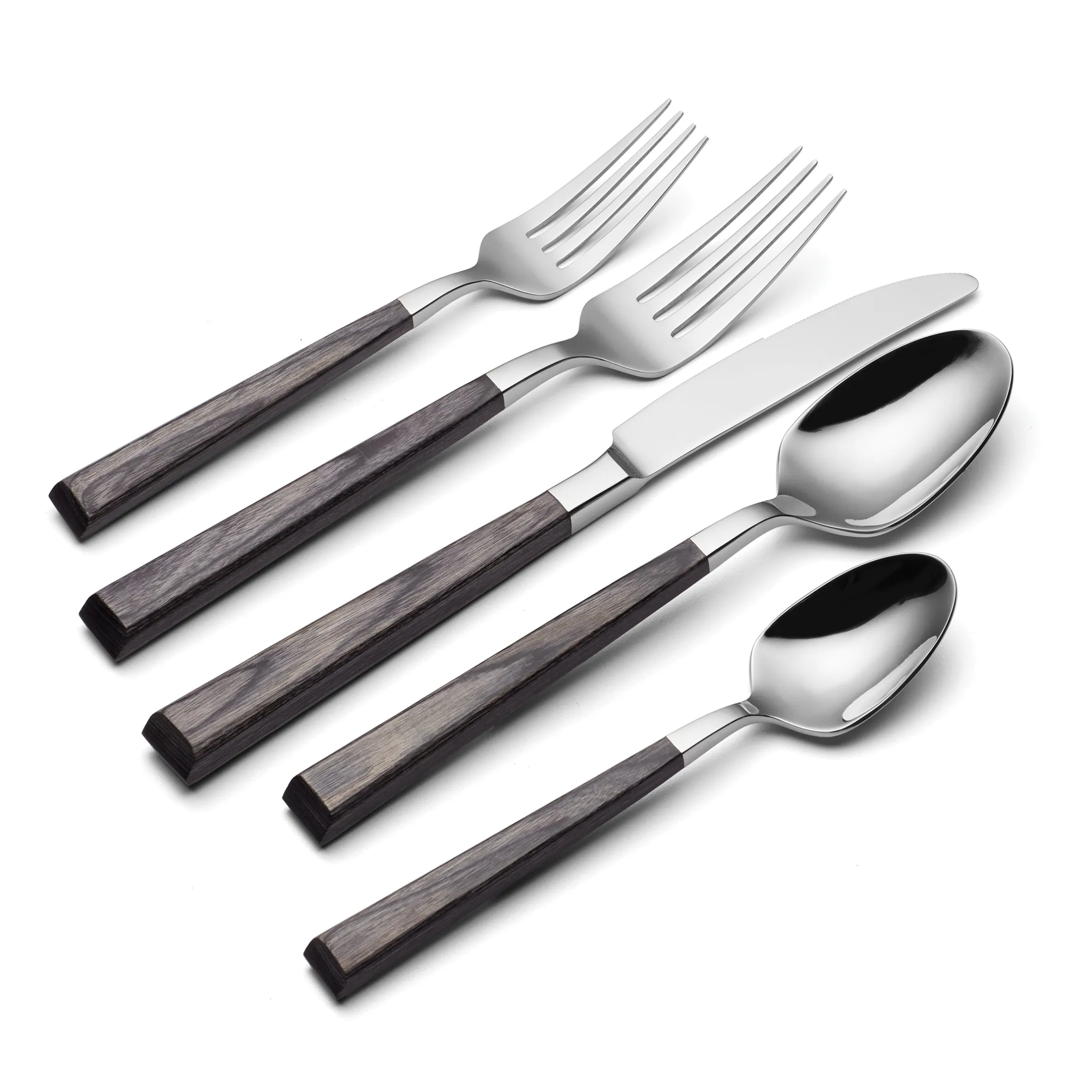 Coronado Charcoal 5-Piece Place Setting