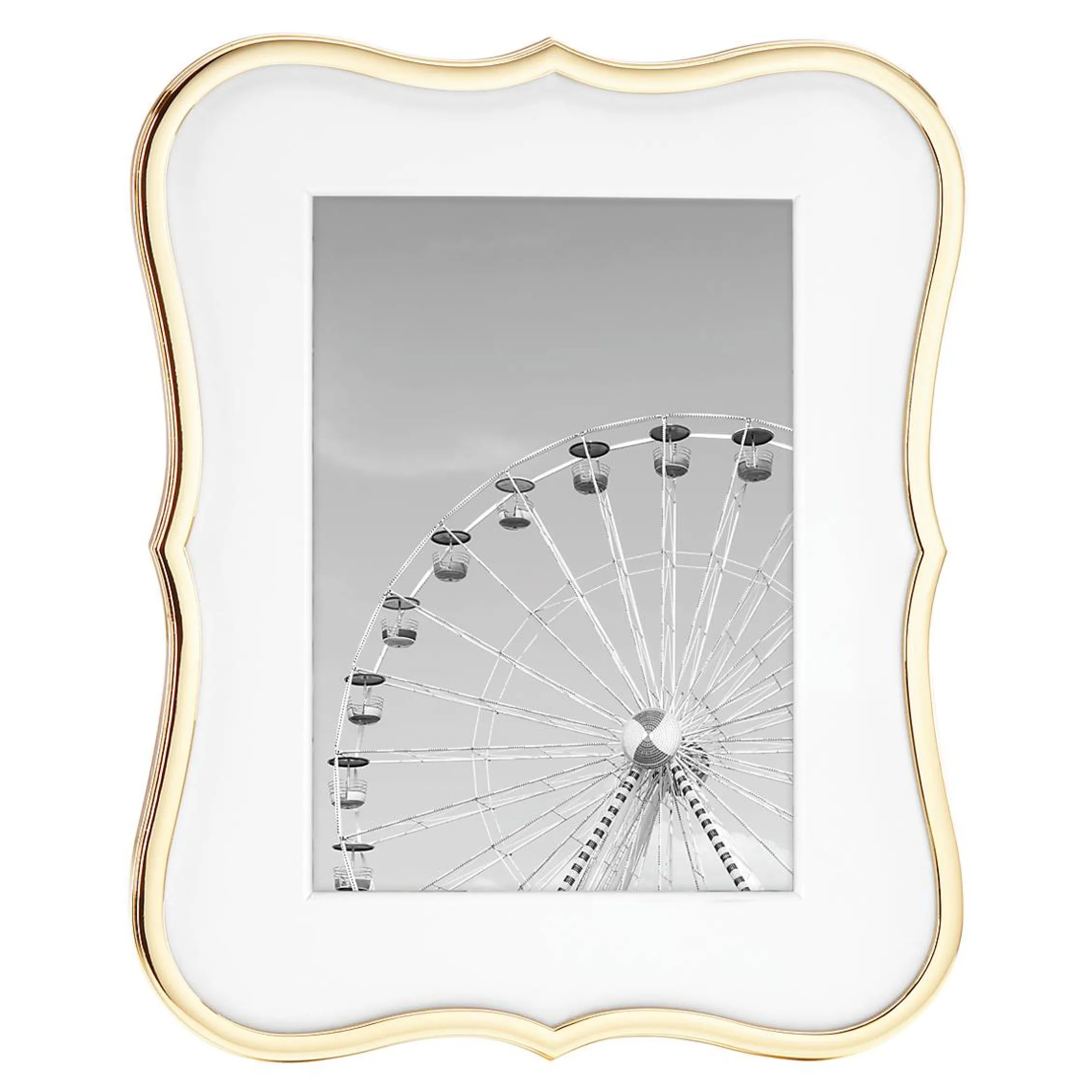 Crown Point Gold 5x7 Photo Frame