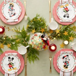 Disney Holiday 12-Piece Dessert Set