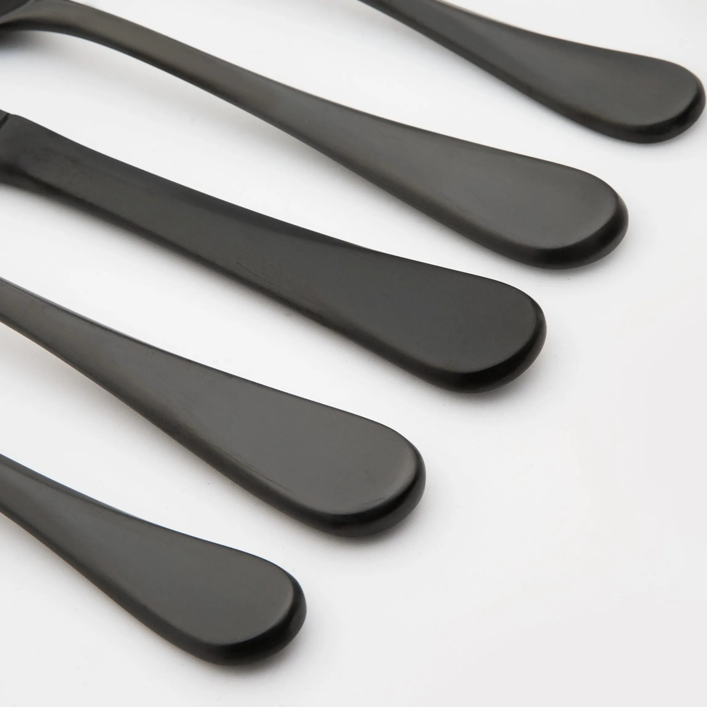 Eloquence Black Satin 20-Piece Flatware Set
