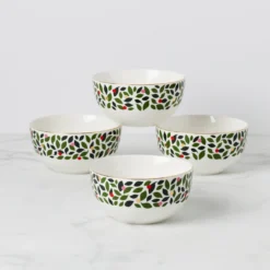 Evergreen Cereal Bowls, Set of 4
