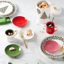 Evergreen Dinner Plates, Set of 4