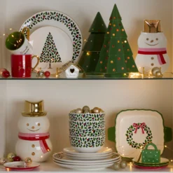 Evergreen Large Lit Tree Figurine